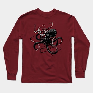 octopus illustration Long Sleeve T-Shirt